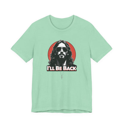 Jesus to return, 80’s retro Rocker T-Shirt, Casual Wear, Movie Quote Shirt, Gift for Fans, Unisex Top