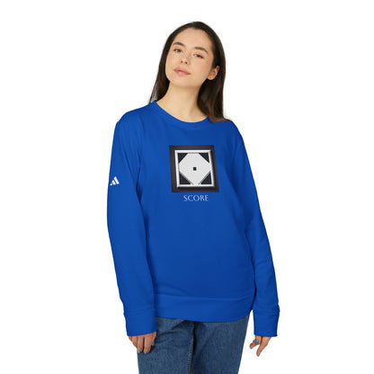 Score, adidas Unisex Fleece Crewneck Sweatshirt - Psychonaut Swag