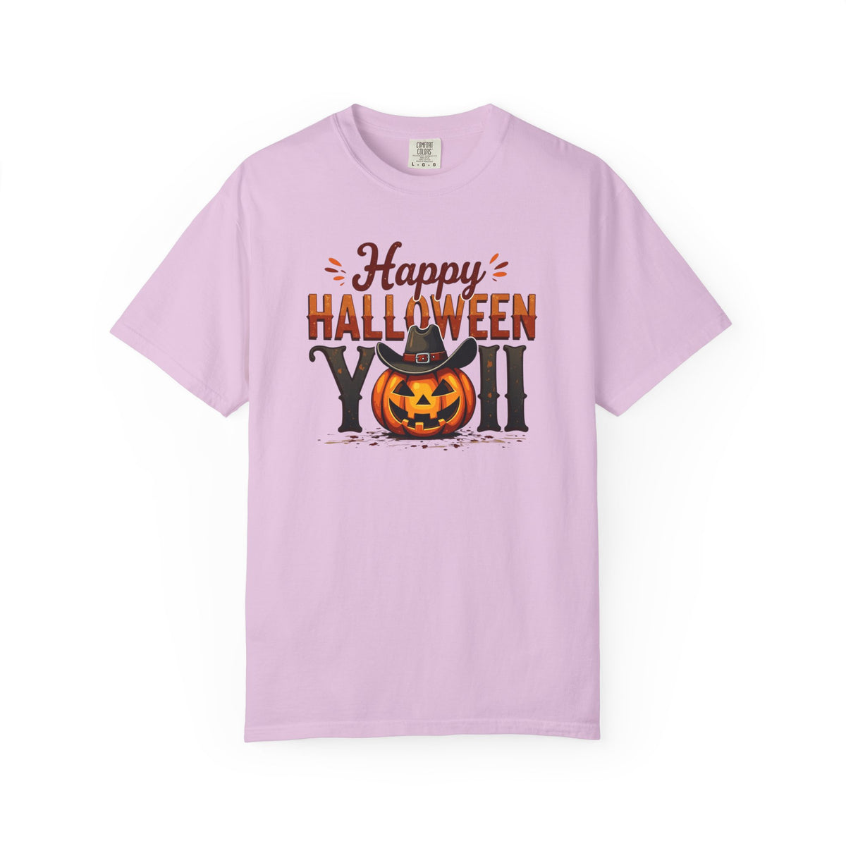 Halloween T-Shirt — "Happy Halloween You" Pumpkin Witch Graphic