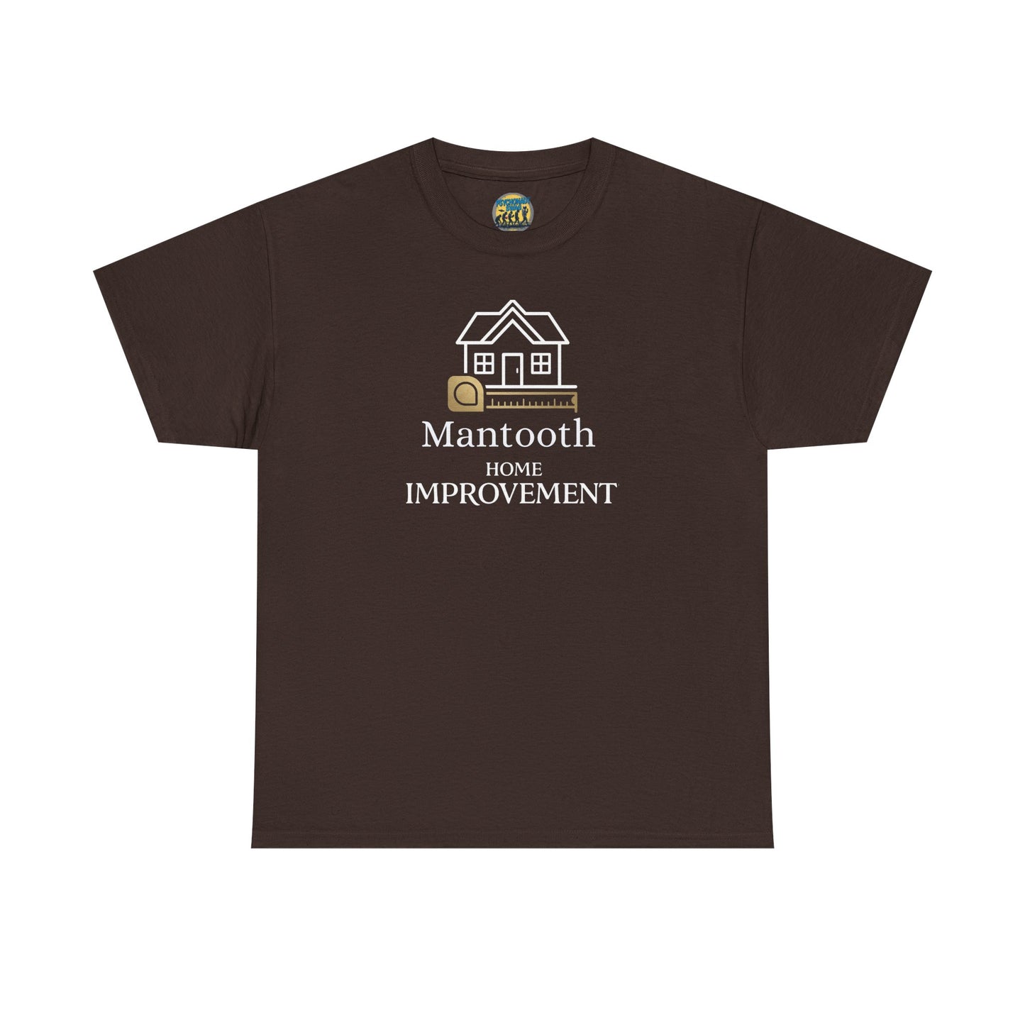 Mantooth Home Improvement Mock 3 Unisex Heavy Cotton Tee
