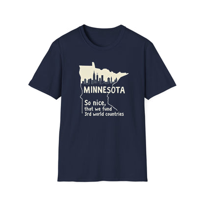 Minnesota Nice tee, Unisex Softstyle T-Shirt