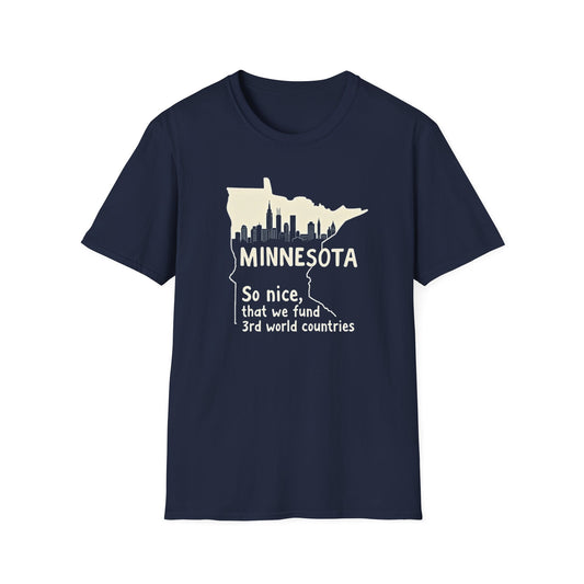 Minnesota Nice tee, Unisex Softstyle T-Shirt
