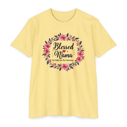 My Kids are my Valentine, Unisex CVC Jersey T-shirt