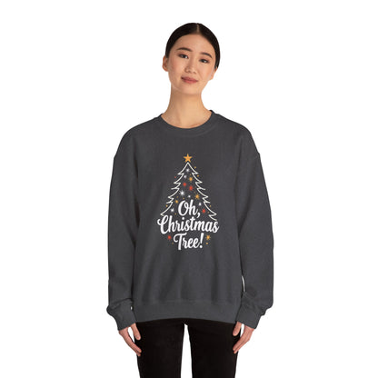 Christmas Tree Sweatshirt – "Oh, Christmas Tree!" Holiday Crewneck