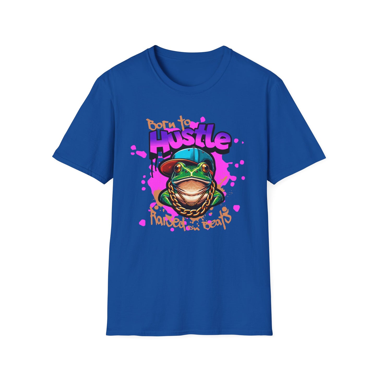 Hustle Frog, Unisex Softstyle T-Shirt