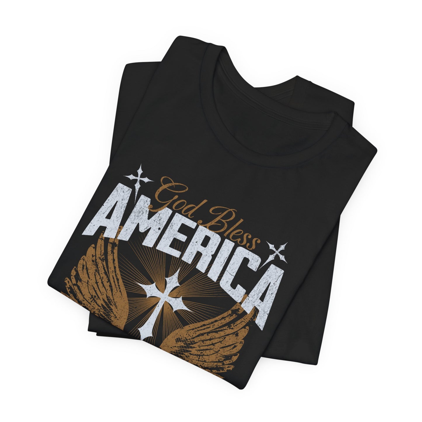 God Bless America Eagle T-Shirt — Patriotic Fourth of July Tee