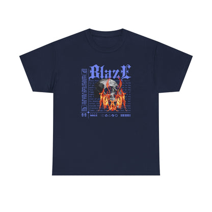 Blaze Moment Skull on Fire T-Shirt