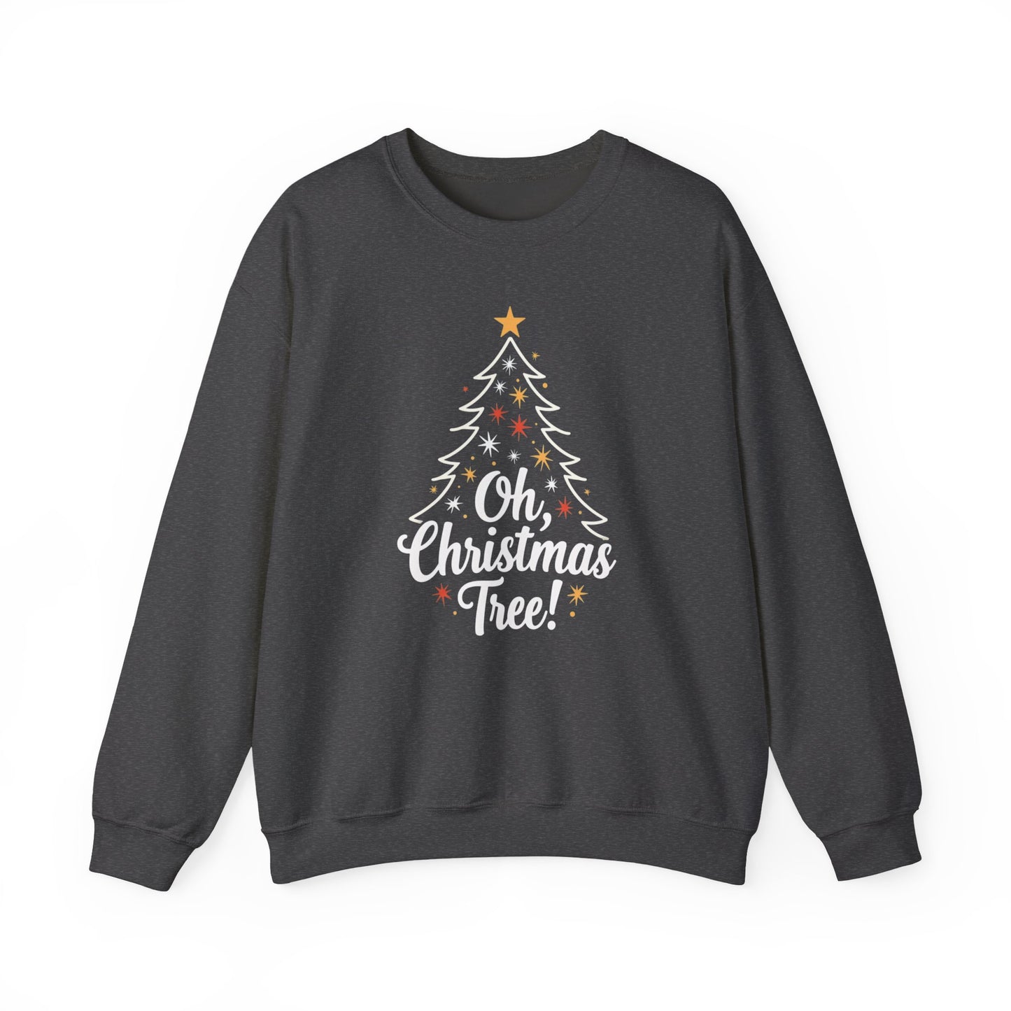 Christmas Tree Sweatshirt – "Oh, Christmas Tree!" Holiday Crewneck