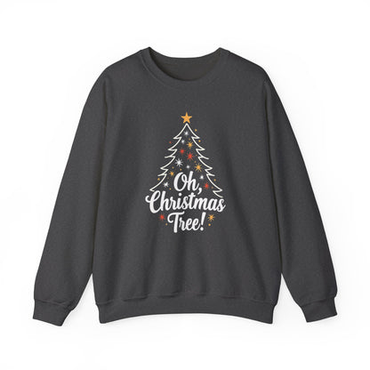 Christmas Tree Sweatshirt – "Oh, Christmas Tree!" Holiday Crewneck