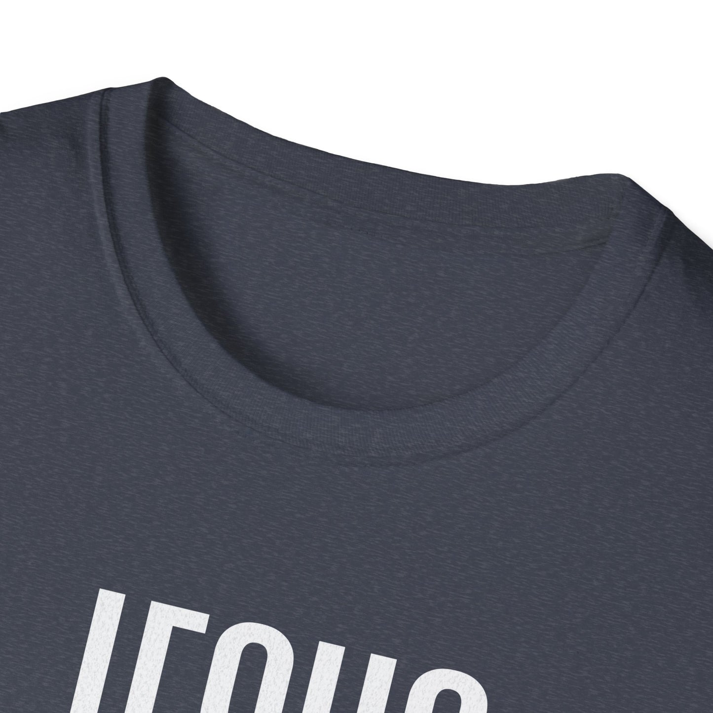 Jesus Cross T-Shirt — 'Jesus' Graphic Faith Tee for Christians