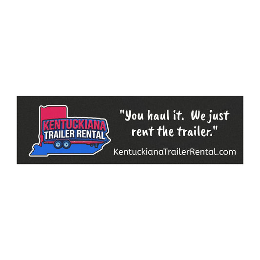 Kentuckiana Trailer Rental Car Magnets - Fun, Durable Vehicle Decor for Road Trips, Business Promotions, Gift Ideas, Trailer Enthusiasts