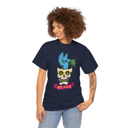 Peace Vibes, Unisex Heavy Cotton Tee