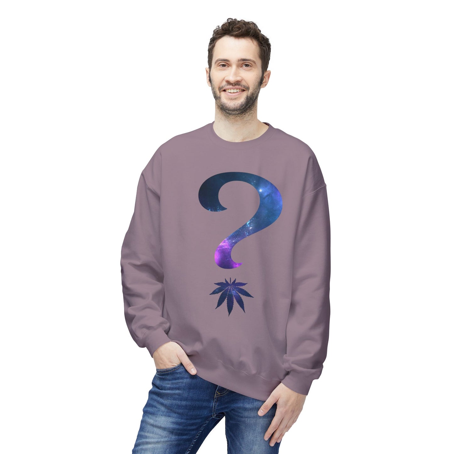 Weedaker, Unisex Midweight Softstyle Fleece Crewneck Sweatshirt