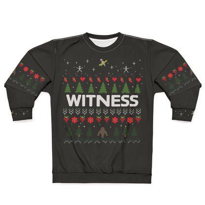 Witness Christmas Sweatshirt — Ugly Holiday Sweater Tee
