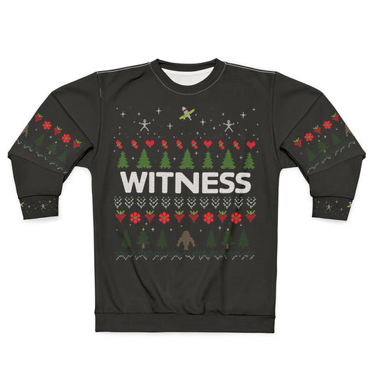 Witness Christmas Sweatshirt — Ugly Holiday Sweater Tee