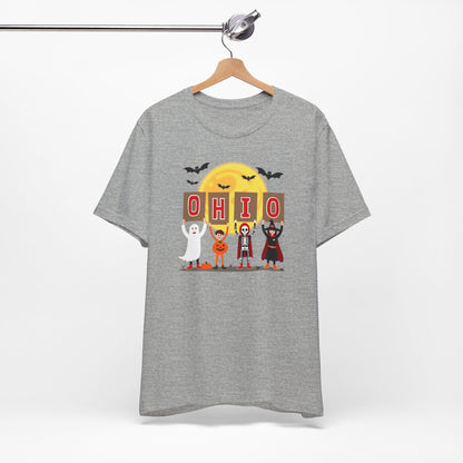 Halloween sports fan Tee, Fun T-Shirt for Fall, Unisex Short Sleeve Shirt, Spooky Season Apparel, Halloween Party Outfit, Gift for Halloween [...]