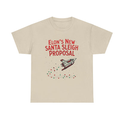 New Santa Sleigh Proposal T-Shirt