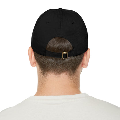 Extruder2Plate, Dad Hat with Leather Patch (Round)