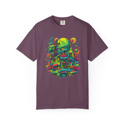 Psychedelic Dream Graphic T-Shirt — Sticky Trippy Art Tee