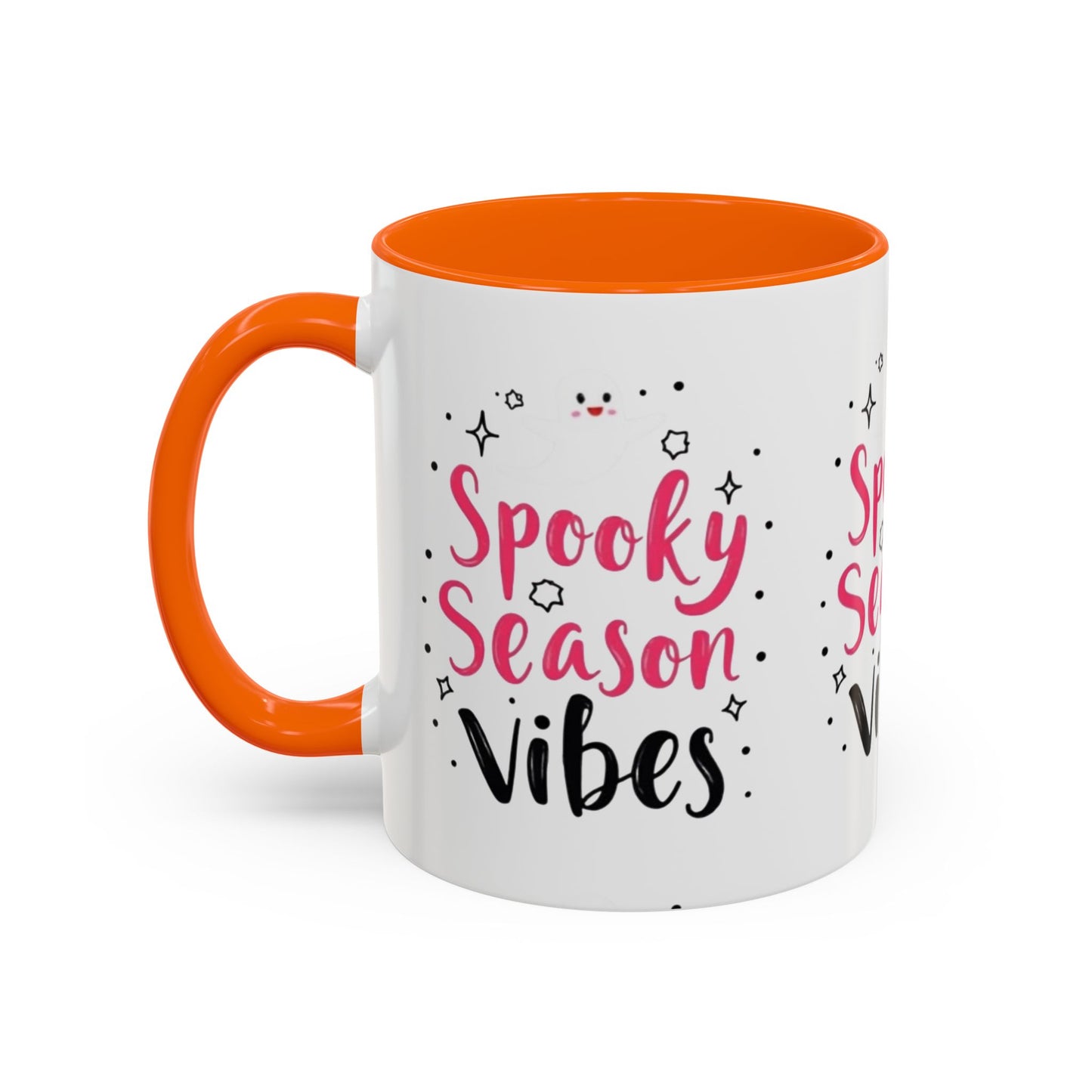 Spooky Season Vibes Accent Coffee Mug (Halloween 11/15oz)