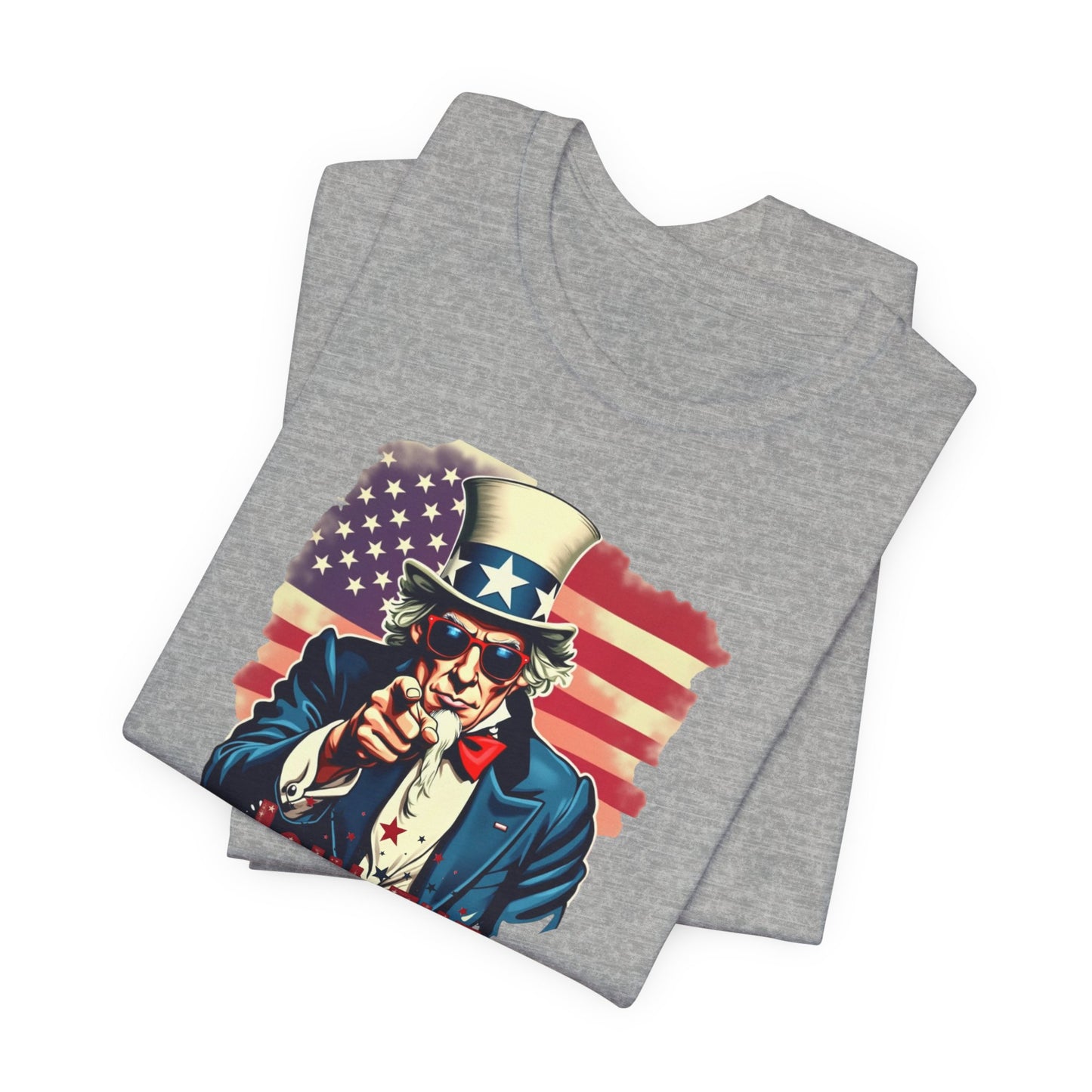 Revolution Uncle Sam T-Shirt — "Join the Revolution" Patriotic Graphic Tee