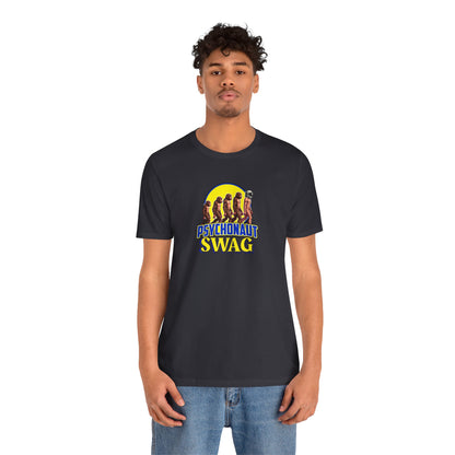 Psychonaut Swag, Small Biz Swag | Unisex Jersey Short Sleeve Shirt, Car Enthusiast Apparel, Gift for Him, Auto Detailing Tee, Casual Wear