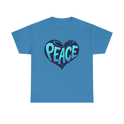 Peace Heart Tee - Psychonaut Swag