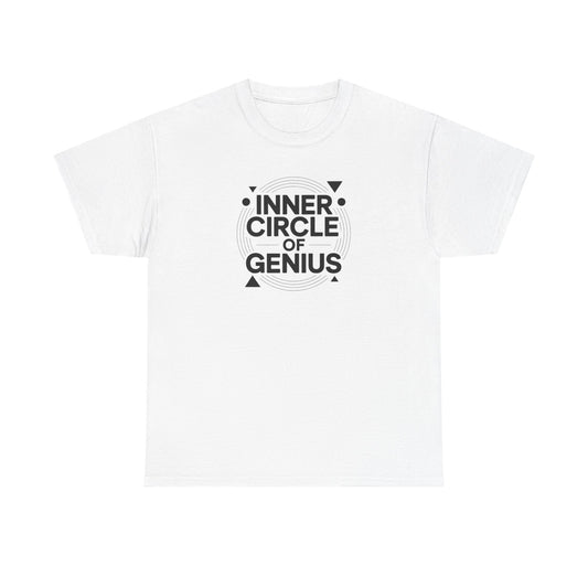 Inner circle of genius, Unisex Heavy Cotton Tee