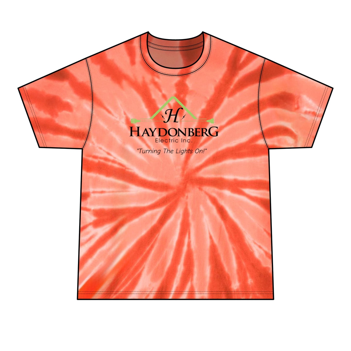 Haydonberg Turning The Lights On, Men's Tie-Dye Tee
