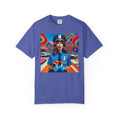 Holding, Unisex Garment-Dyed T-shirt - Psychonaut Swag