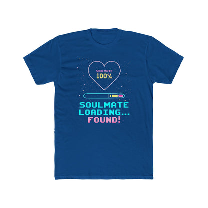 Soulmate Loading Found! T-Shirt — Retro Neon Love Tee