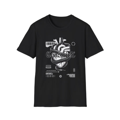 Constricted Heart T-Shirt — Moody Heart Graphic Tee