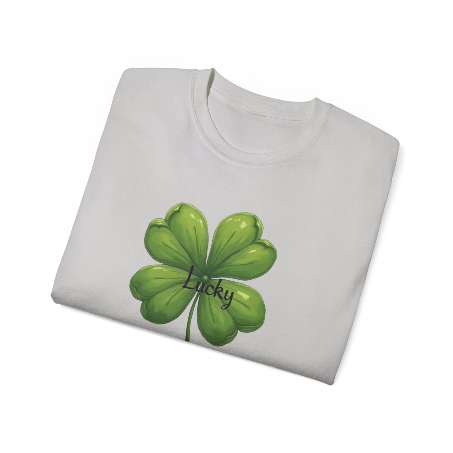 St. Patrick's Day Lucky Four-Leaf Clover Tee