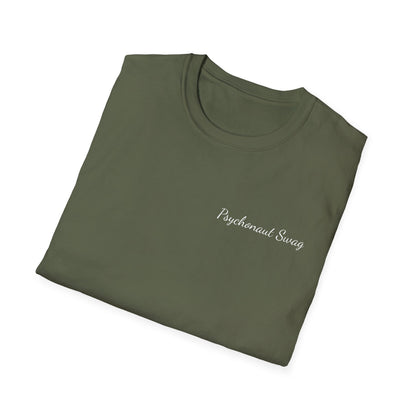 Mushroom flag, Unisex Softstyle T-Shirt - Psychonaut Swag