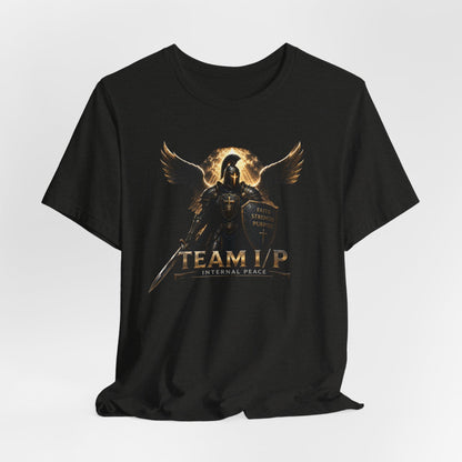 Team Internal Peace, Guardian of The Cross Tee — Military Brotherhood Graphic T-Shirt