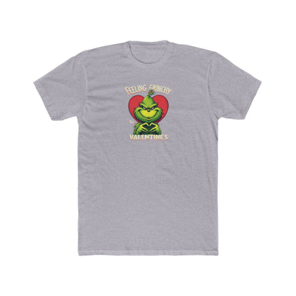 Grinch Heart Valentine T‑Shirt — "Feel My Heart" Holiday Tee