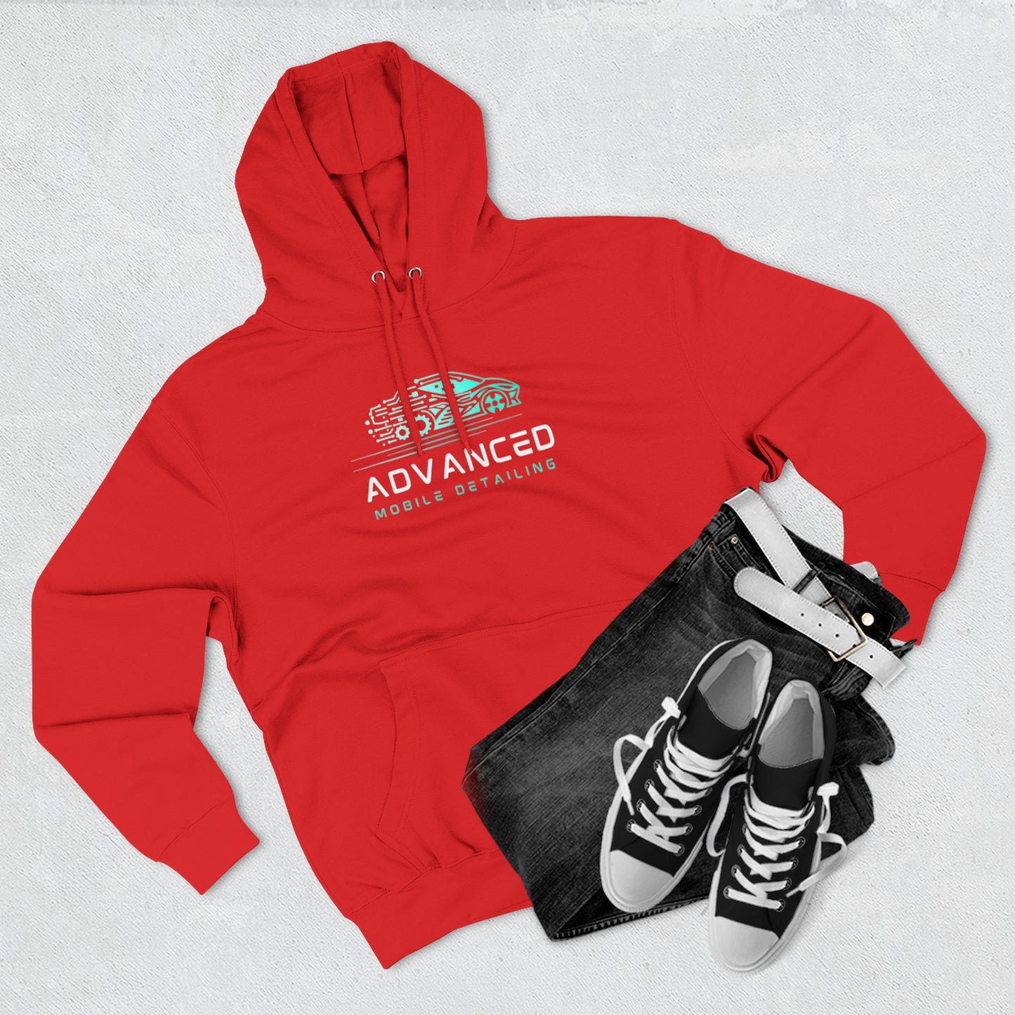 Advanced Mobile, Fleece Hoodie - Cozy, Casual Sweatshirt for Comfort Lovers, Perfect Gift for Holidays, Everyday Wear, Outdoor Activities, [...]