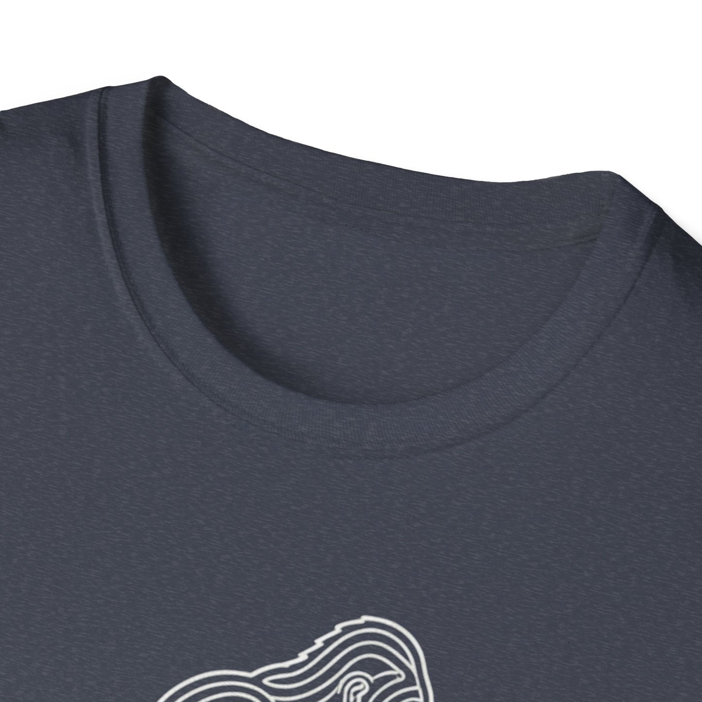 Bigfoot Technical Hike T-Shirt — Sasquatch Outline Graphic Tee