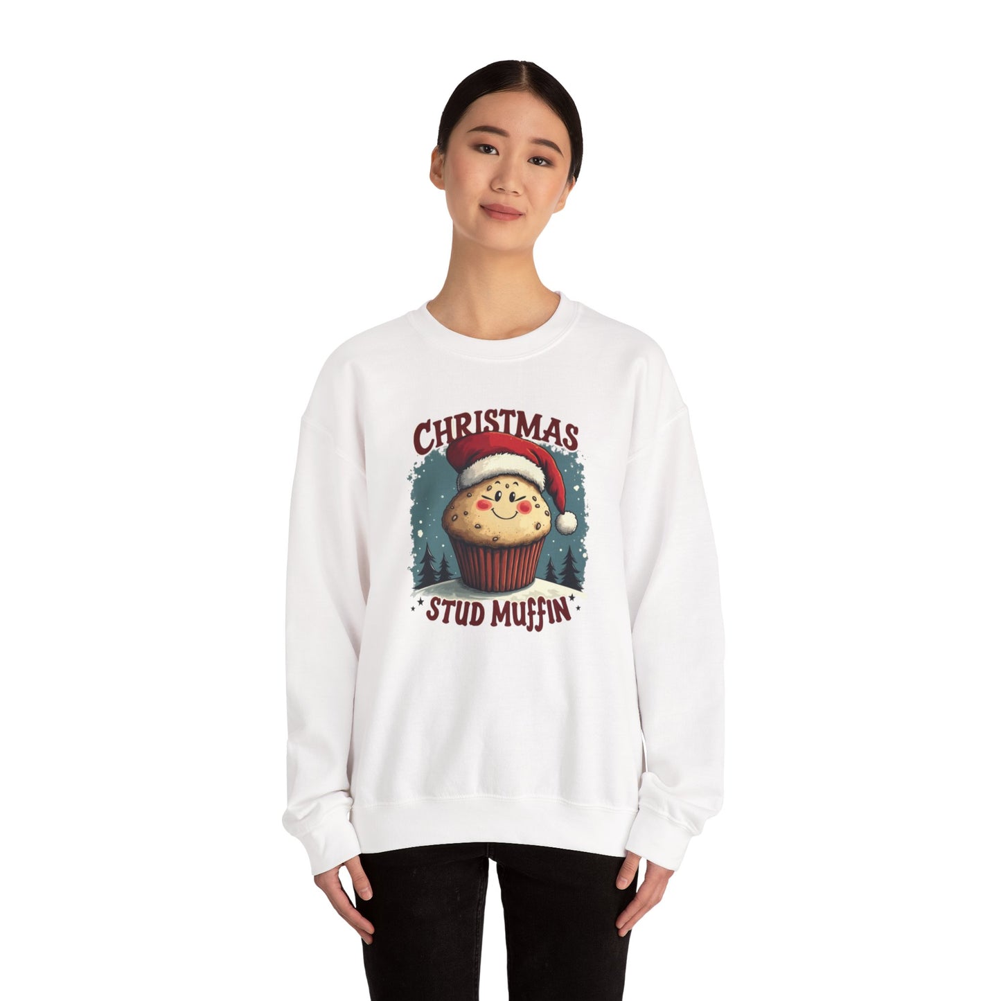 Christmas Stud Muffin Crewneck Sweatshirt