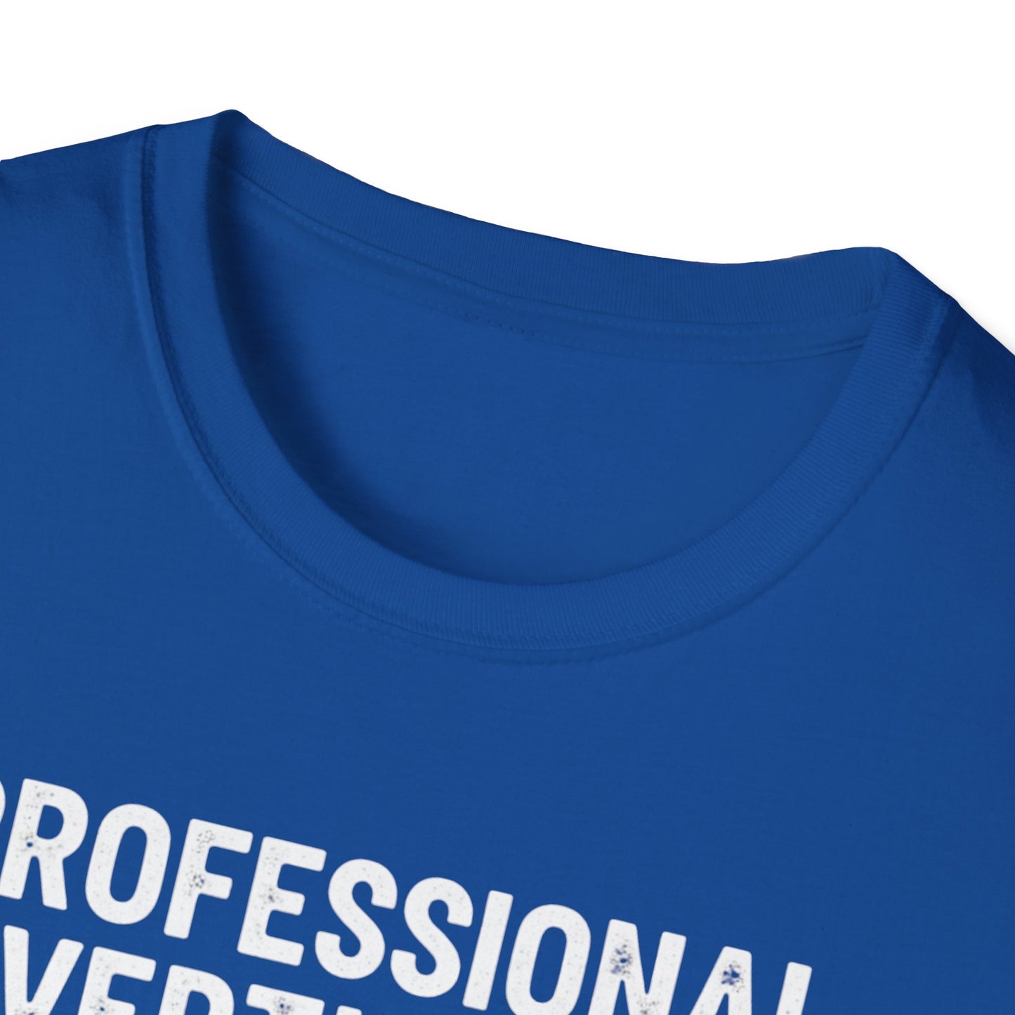 Professional Overthinker T-Shirt — 'Level: Expert' Graphic Tee