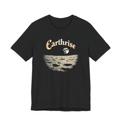 Earthrise Unisex Tee | Vintage Style Graphic Shirt, Eco-Friendly Apparel, Gift for Nature Lovers, Casual Wear, Astronomy Gift
