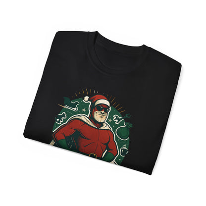 Santa Dad T-Shirt — Retro Vintage Father Christmas Tee for Dads