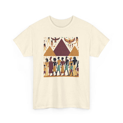 Hieroglyphic Recall, Unisex Heavy Cotton Tee - Psychonaut Swag