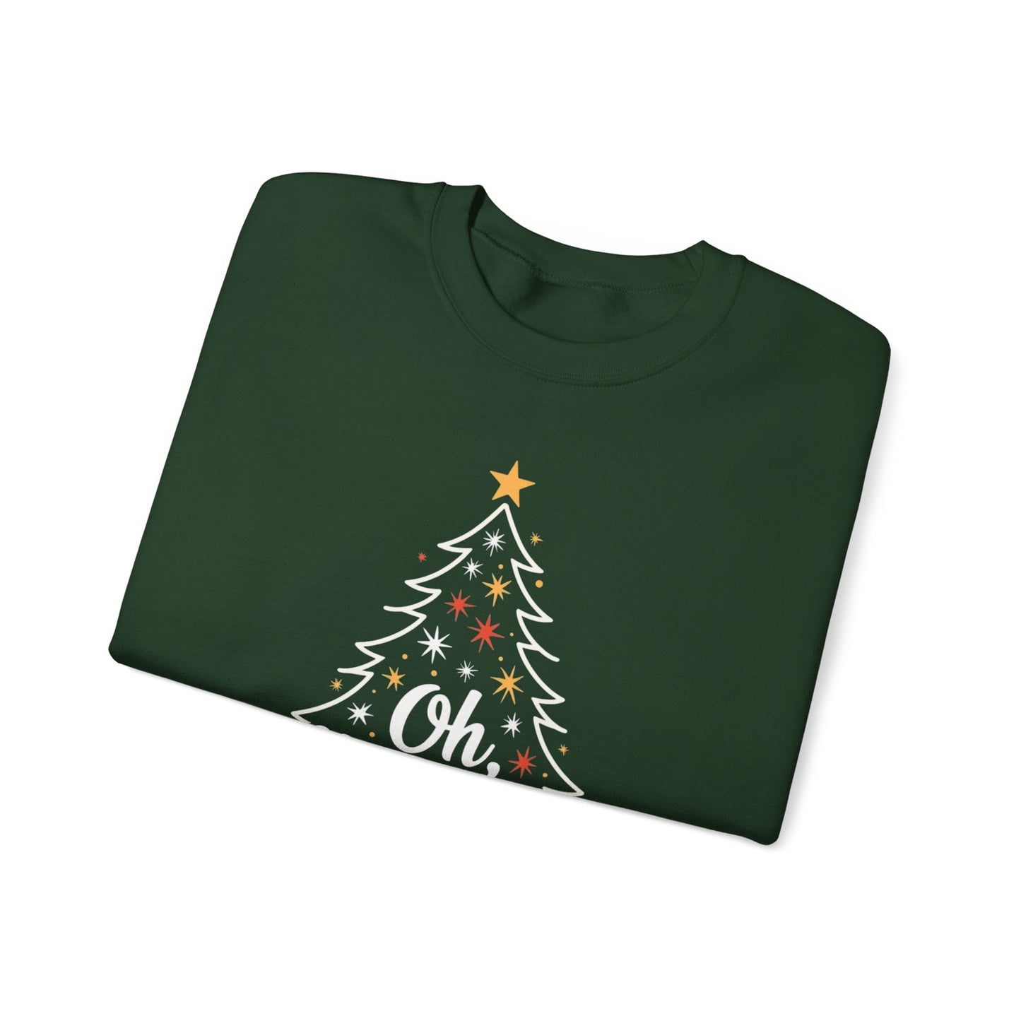 Christmas Tree Sweatshirt – "Oh, Christmas Tree!" Holiday Crewneck