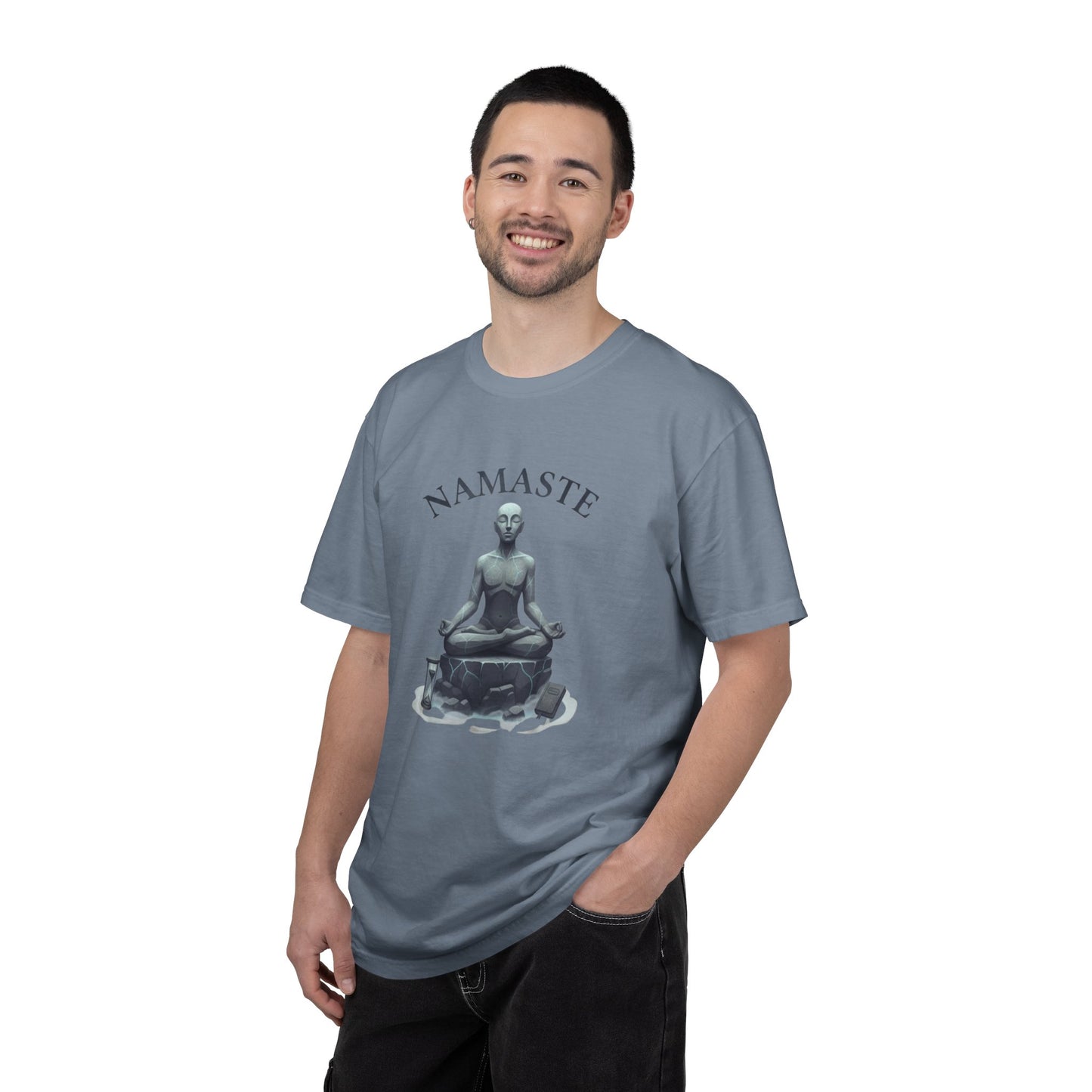 Namaste Yoga T-Shirt — Meditation Buddha Graphic Tee