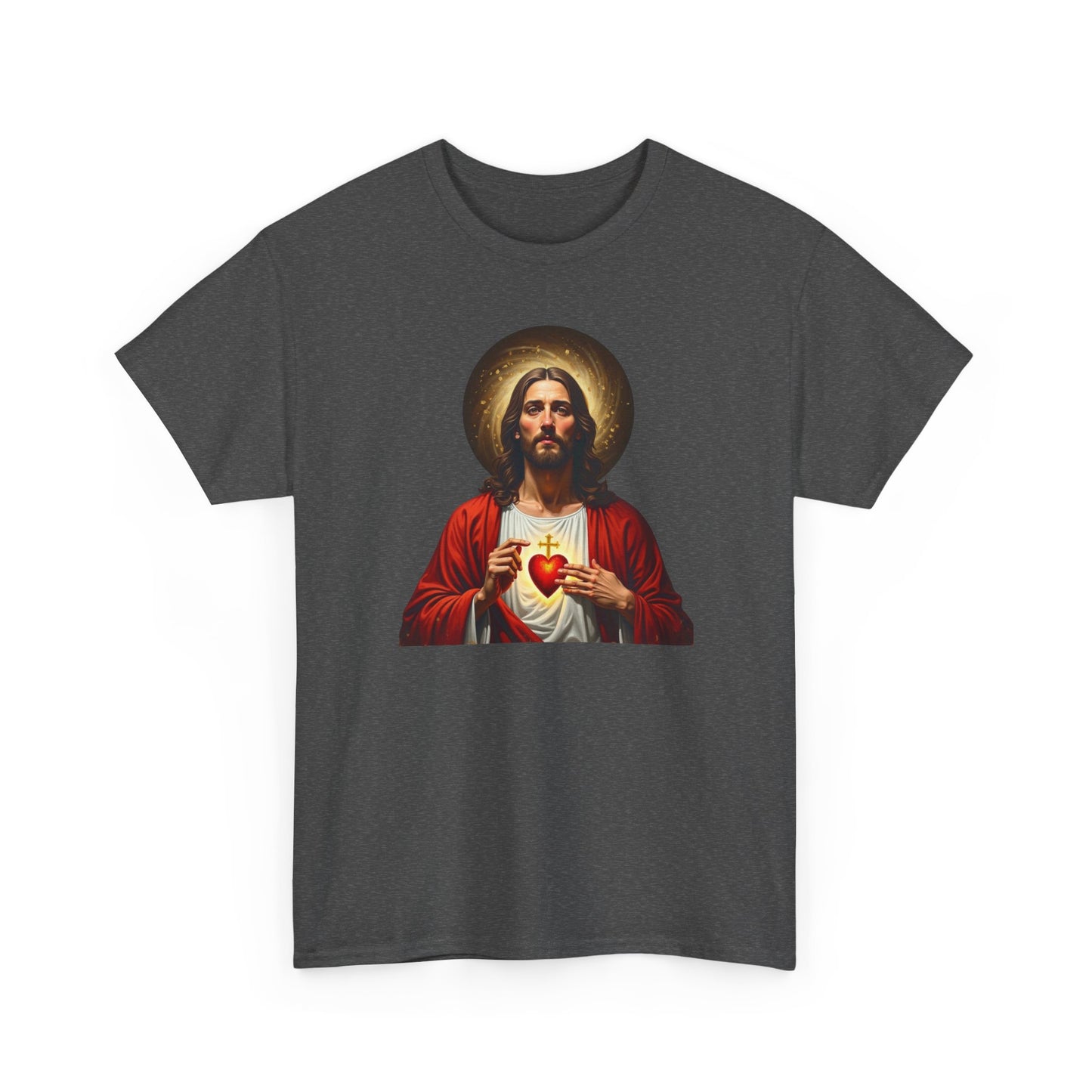 Sacred Heart Jesus T-Shirt — Vintage Religious Christian Tee
