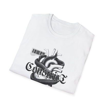 Constricted Heart T-Shirt — Moody Heart Graphic Tee
