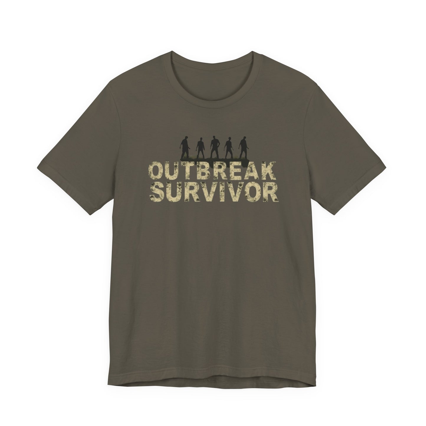 Outbreak Survivor Unisex Tee - Casual Survivalist T-Shirt, Gift for Survivors, Apocalypse Theme Apparel, Funny Quarantine Humor Shirt, [...]