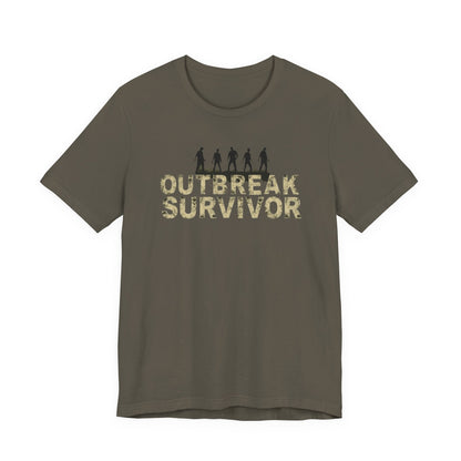 Outbreak Survivor Unisex Tee - Casual Survivalist T-Shirt, Gift for Survivors, Apocalypse Theme Apparel, Funny Quarantine Humor Shirt, [...]
