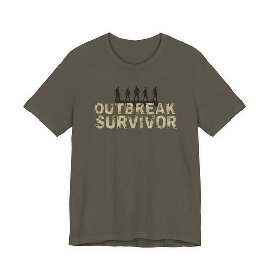 Outbreak Survivor Unisex Tee - Casual Survivalist T-Shirt, Gift for Survivors, Apocalypse Theme Apparel, Funny Quarantine Humor Shirt, [...]